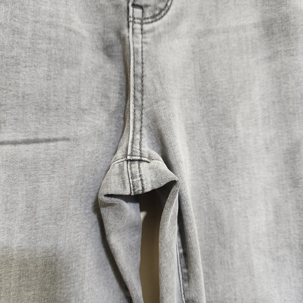 NYDJ size‎ 12 Lift Tuck Ami Skinny Jeans Ankle Length Gray Ash